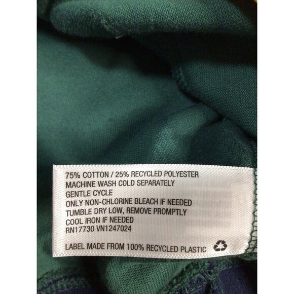 Women' Plus Size 1X Velour Cropped Tank Top Green Active wear - Picture 4 of 6